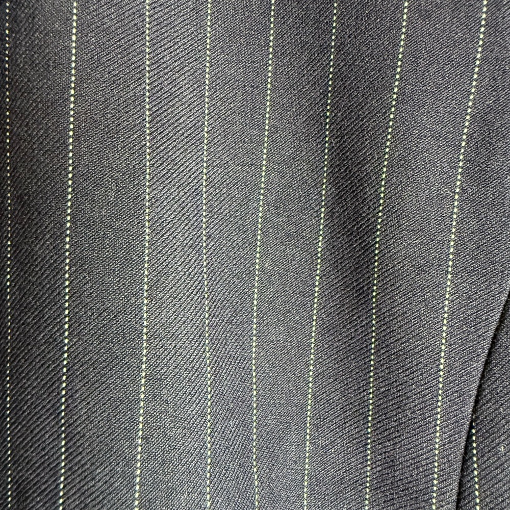 Women’s NWT Halogen/ Nordstrom Navy Pin  Striped Blazer, 3X - Picture 4 of 14